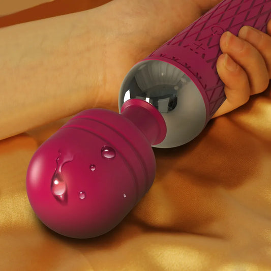 Trådløs dildoer AV Vibrator Tryllestav til kvinder Klitorisstimulator USB genopladelig til voksne 18