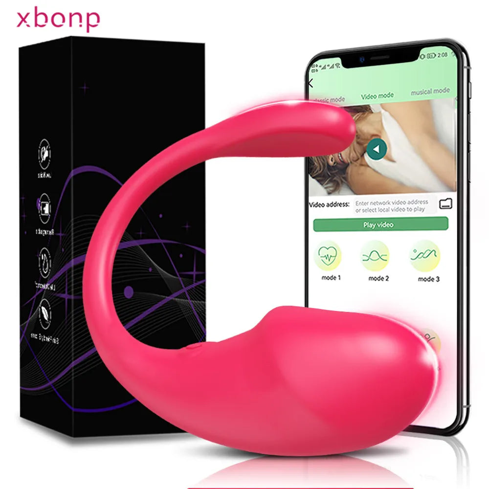 Trådløs Bluetooth G Spot Dildo Vibrator til kvinder APP fjernbetjening