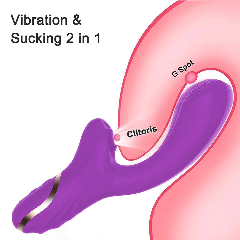 20 forskellige tilstande til klitorissugende vibrator