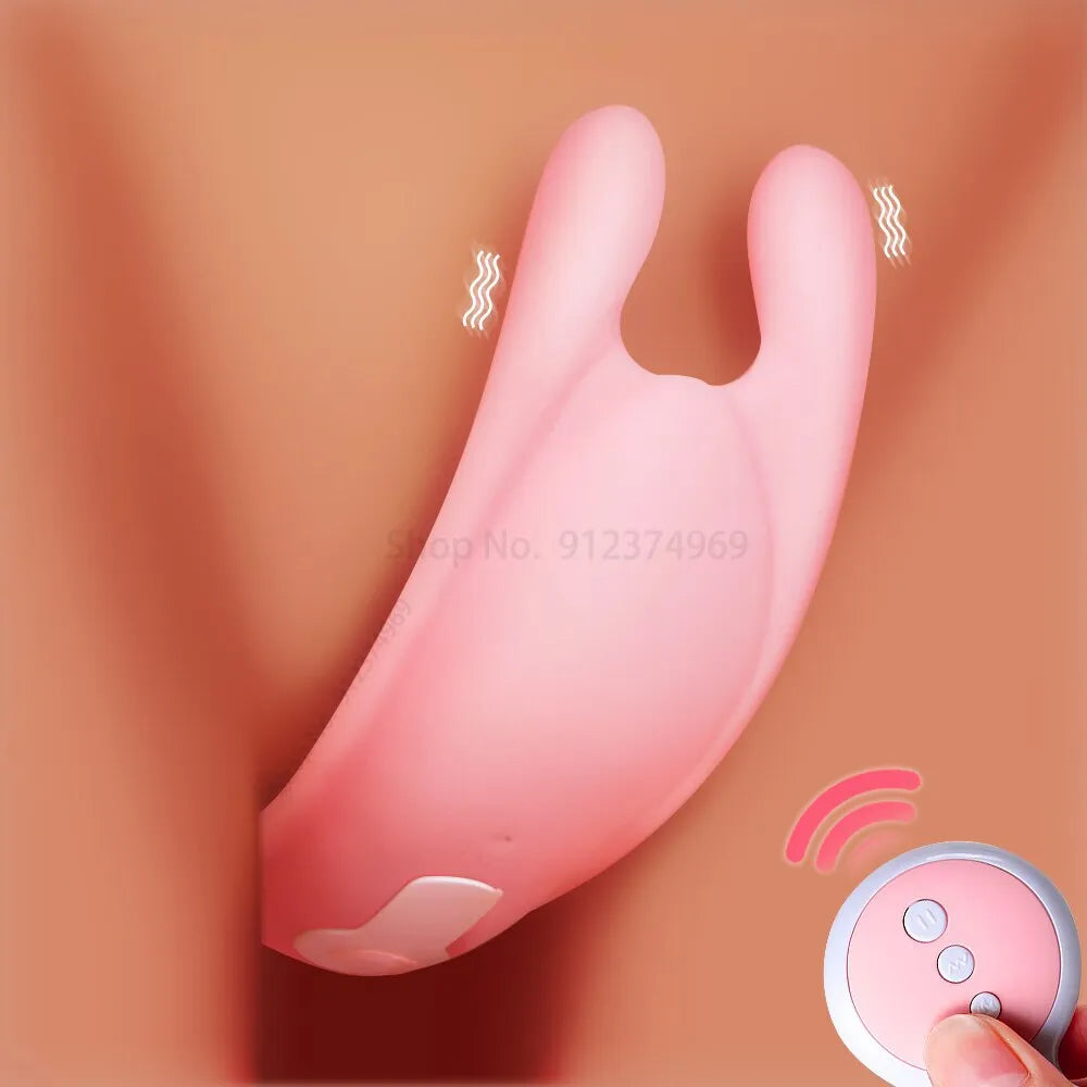 Remote Dildo Vibrators trusser til kvinder Klitorisstimulator