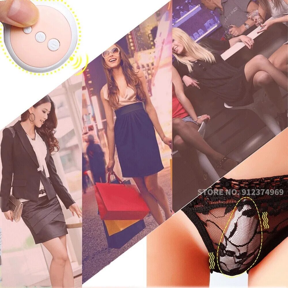 Remote Dildo Vibrators trusser til kvinder Klitorisstimulator